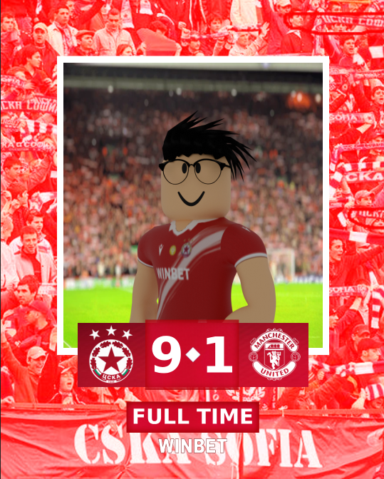 Ciciq 9–1 — CSKA